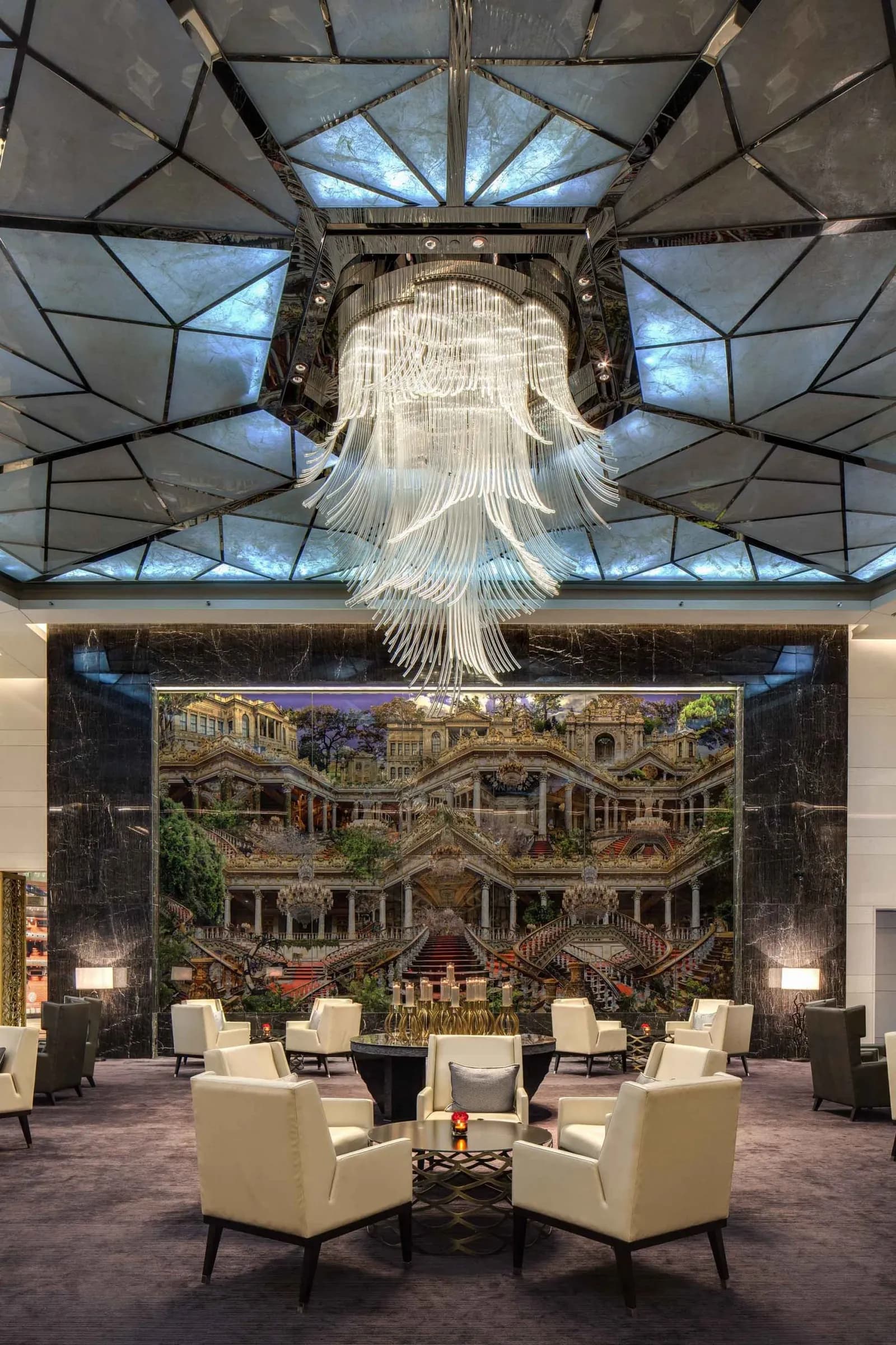 Hotel Raffles Istanbul — lighting design by Jaroslav Bejvl