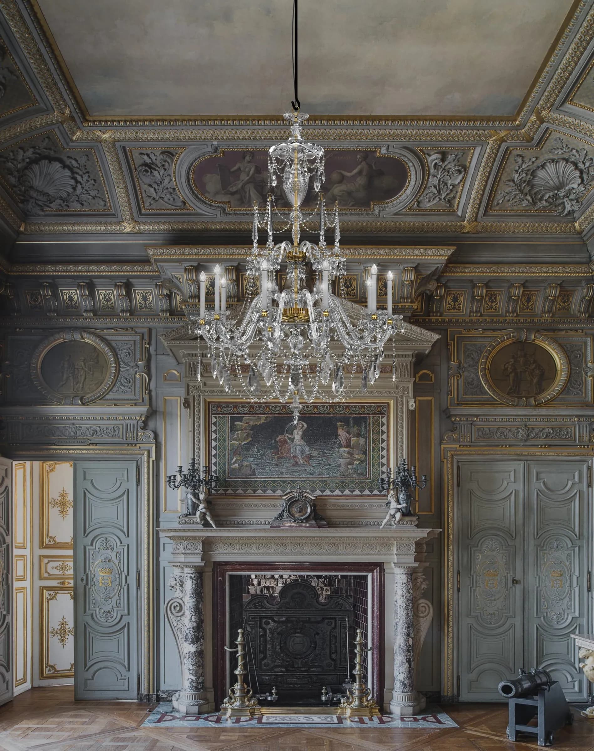 Palace in France — lighting design by Jaroslav Bejvl