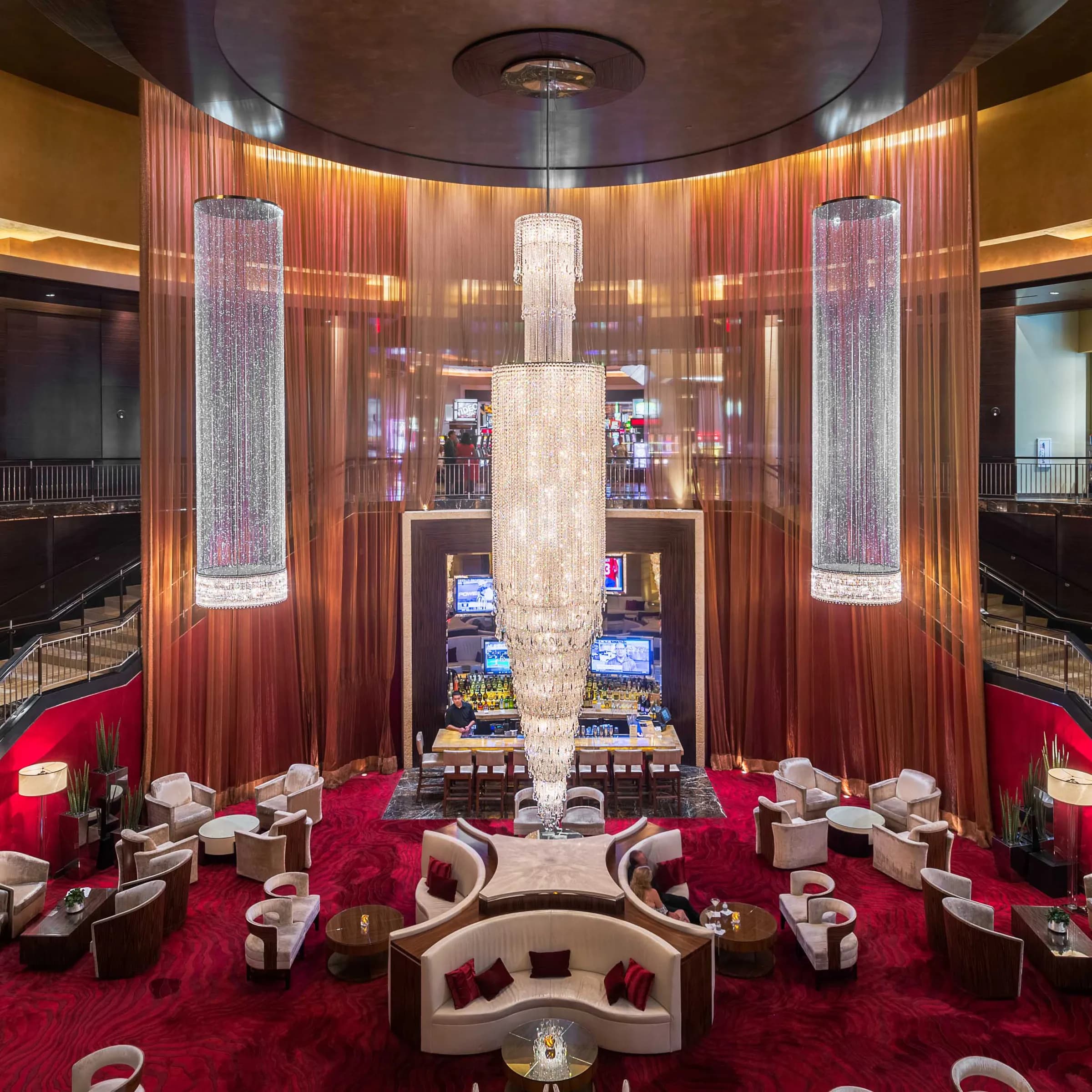Red Rock Casino Las Vegas — lighting design by Jaroslav Bejvl