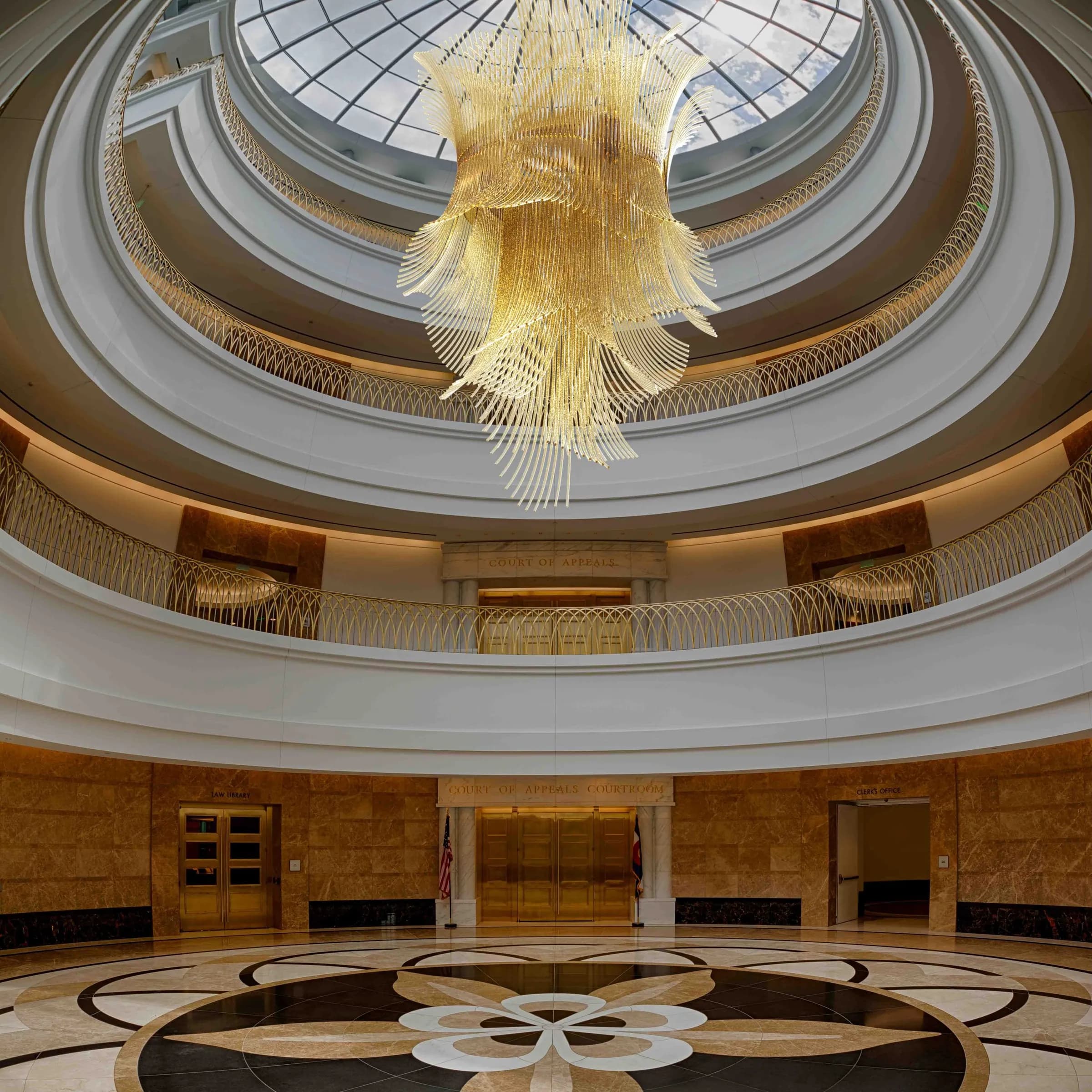 State Office building — lighting design by Jaroslav Bejvl
