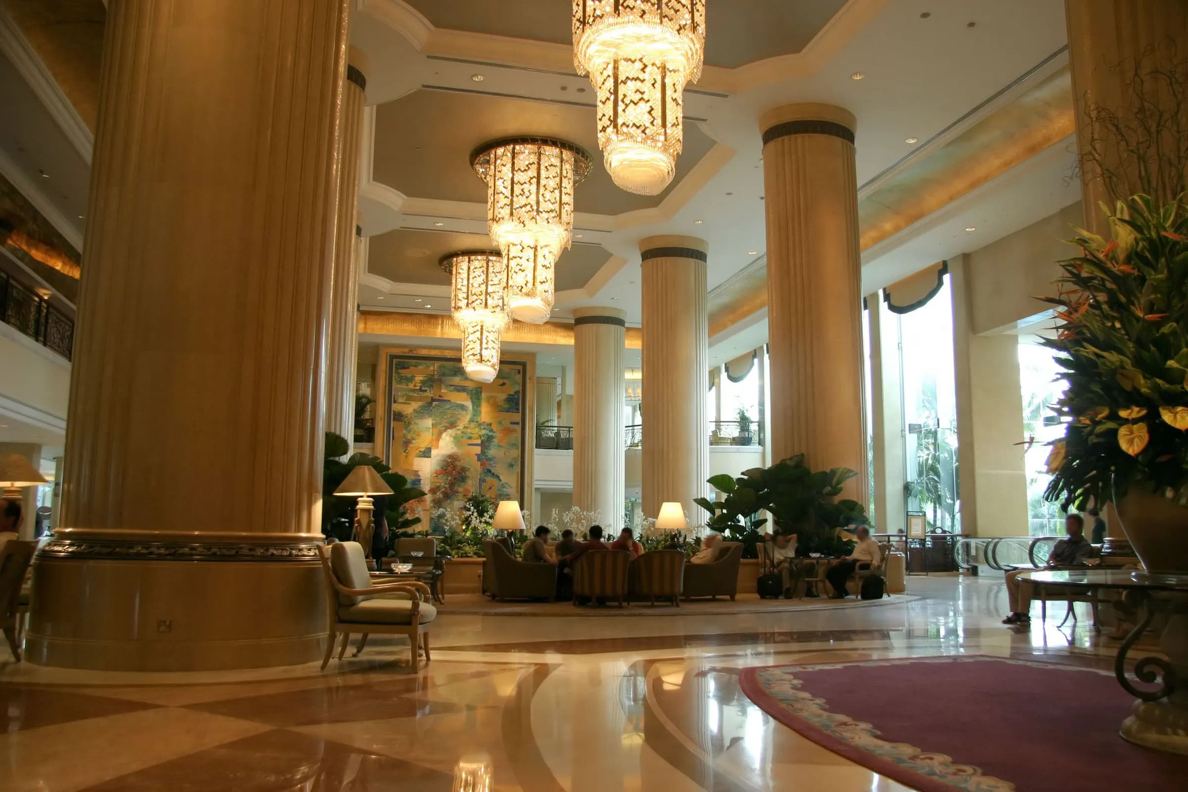 The St. Regis Singapore — lighting design by Jaroslav Bejvl