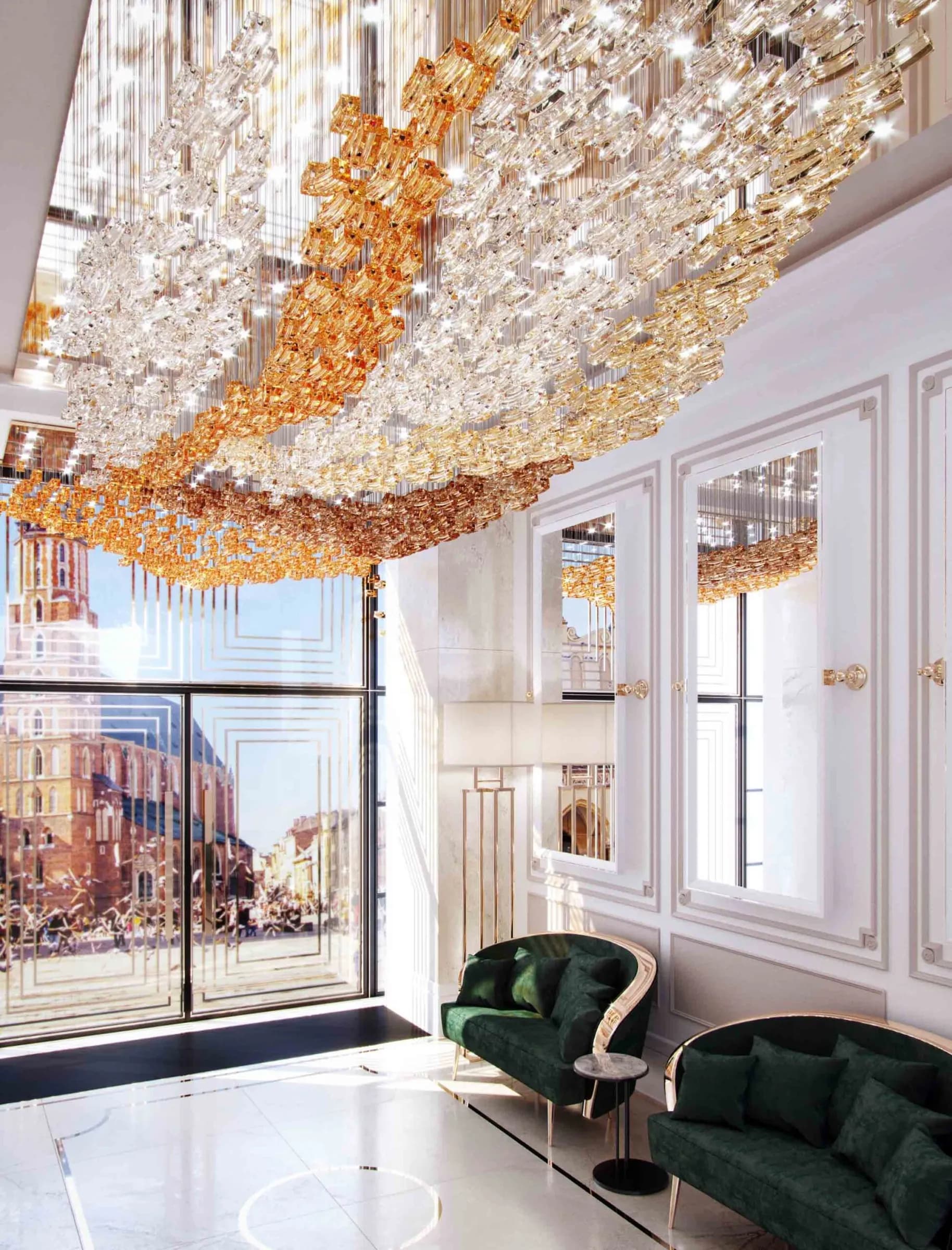 Crystal Palace Krakow — lighting design by Jaroslav Bejvl